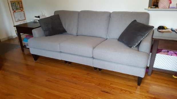 Check out the couch!
